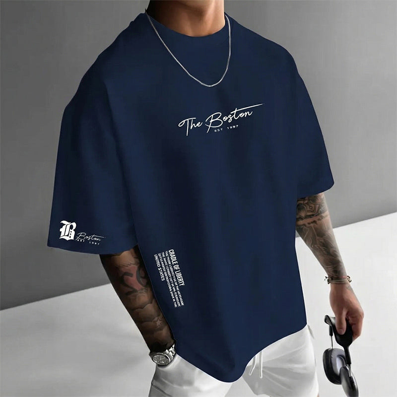 Camiseta oversize  estilo streetwear