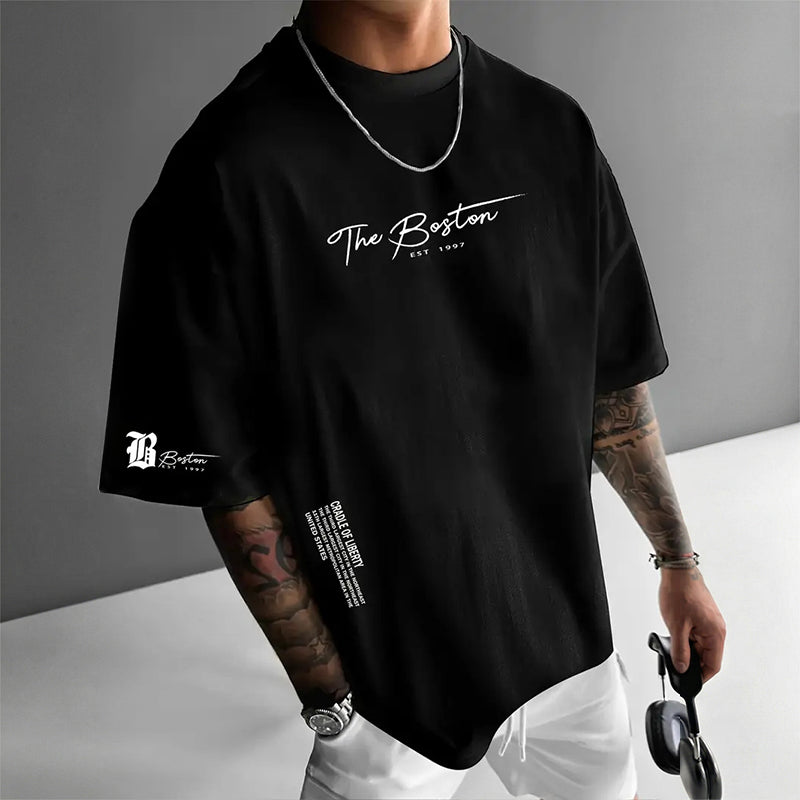 Camiseta oversize  estilo streetwear