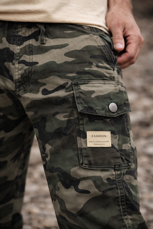 Pantalón cargo camuflaje urbano