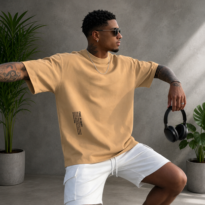 Camiseta oversize  estilo streetwear