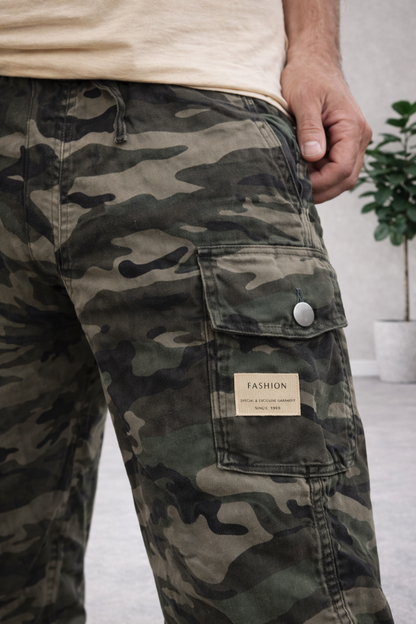Pantalón cargo camuflaje urbano