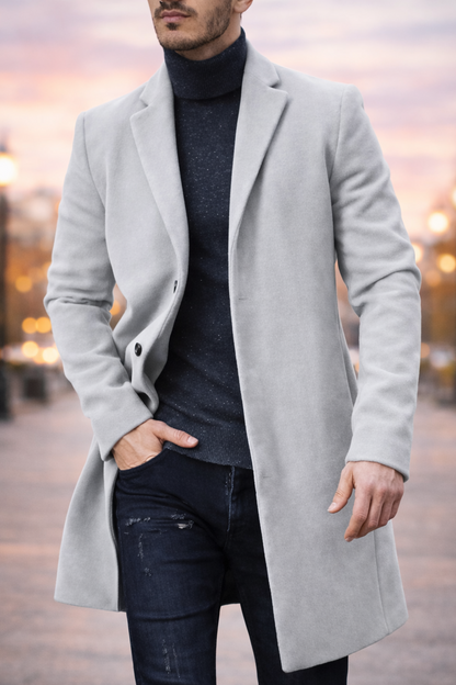 Abrigo largo elegante