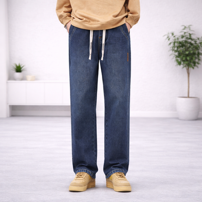 Pantalones corte recto
