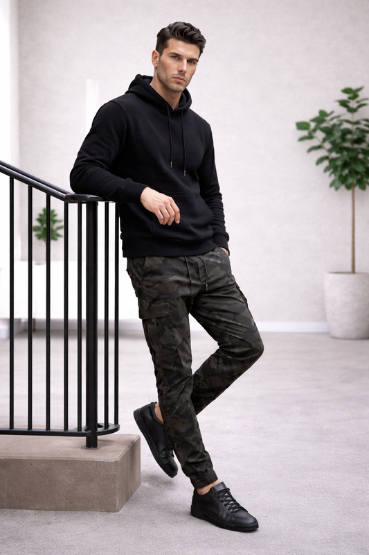 Pantalón cargo camuflaje urbano