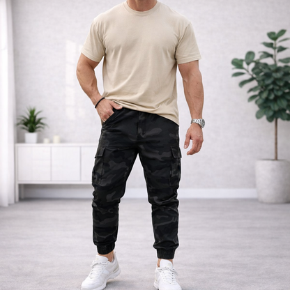 Pantalón cargo camuflaje urbano