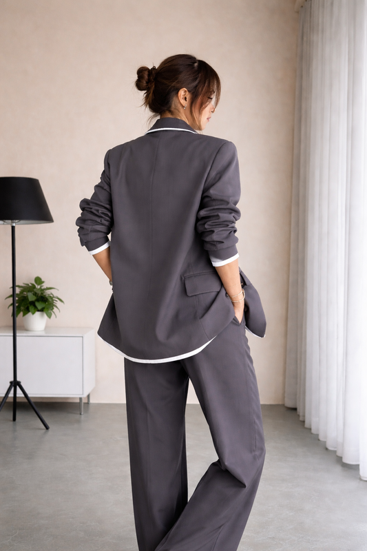 Conjunto sastrero oversize