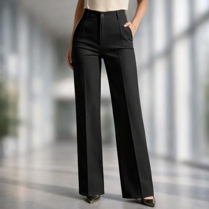 Pantalón elegante de cintura alta