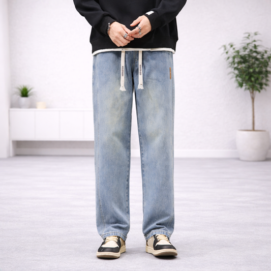 Pantalones corte recto