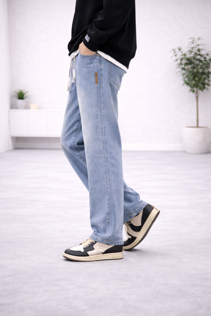 Pantalones corte recto