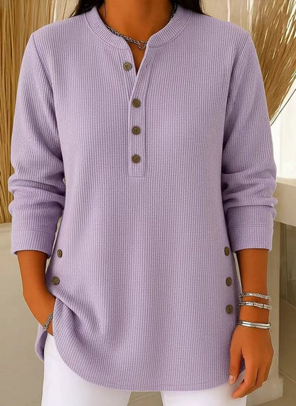 Camiseta de punto con botones
