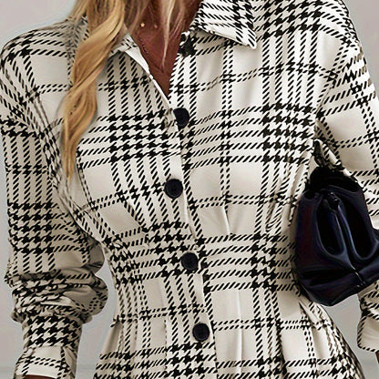 Vestido camisa de cuadros
